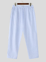 Mens Striped Loose Casual Pant SKUL14178