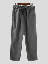 Men's Striped Loose Casual Pant SKUL24975
