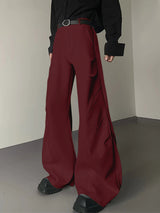 Men's Drapey Wrinkled Curved Blade Pant SKUL40104
