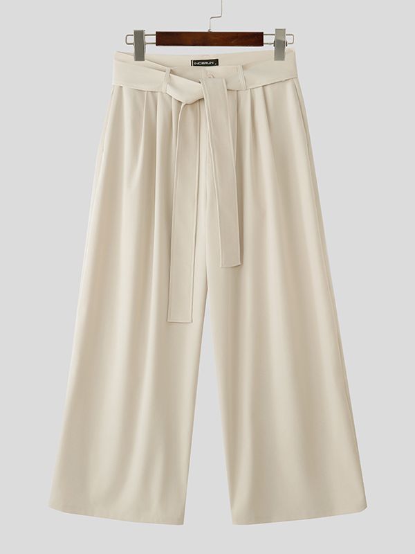 Men's Solid Color Minimalist Casual Pant SKUL43887