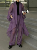 Men's Chiffon Sheer Two Pieces Outfit SKUL39033