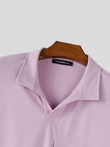 Men's Large Pocket Versatile Long Sleeve Shirt SKUL35263