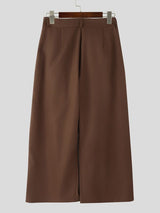 Men's Avant-Garde Ultra Wide-Leg Pleated Pant SKUL58791