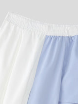 Men's Deconstructed Contrast Flap Patchwork Pant SKUL53023