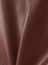 Men's Leather Cropped Lace Up Waistcoat SKUL22304