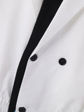 Mens Color Clash Shoulder Pads Sleeveless Waistcoat SKUK60062