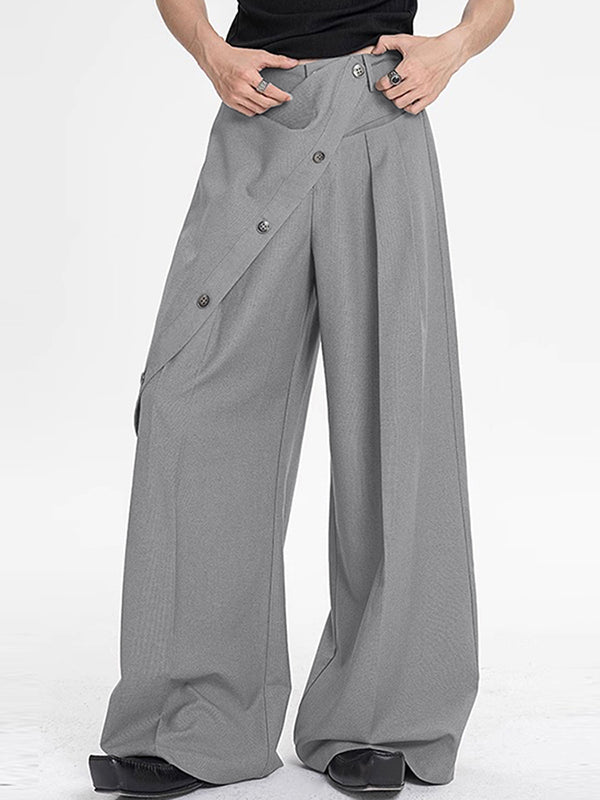 Mens Detachable Deconstructed Design Long Pant SKUK74114