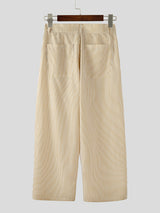 Men's Large Pocket Striped Casual Pant SKUL30582