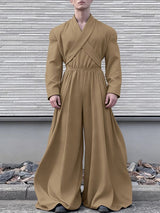 Men's Solid Color Casual Jumpsuit SKUL51264