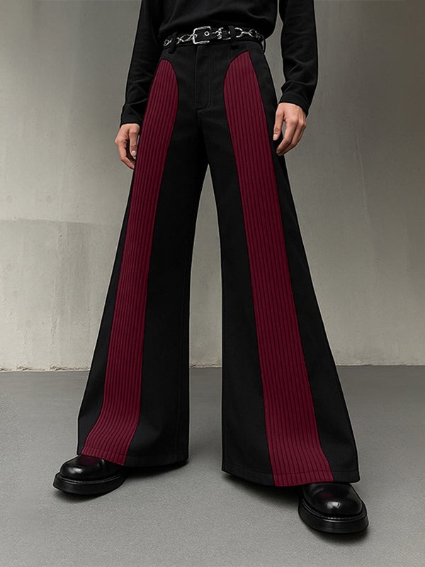 Men's Contrast Stripe Loose Casual Pant SKUL30789