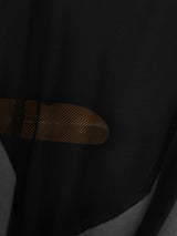 Mens Sheer Mesh Patchwork Cowl Neck Tank SKUL15229