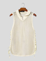 Mens Sheer Mesh Hollow Casual Tank SKUL17893