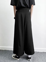 Men's Solid Drape Pleated Casual Pant SKUL32942