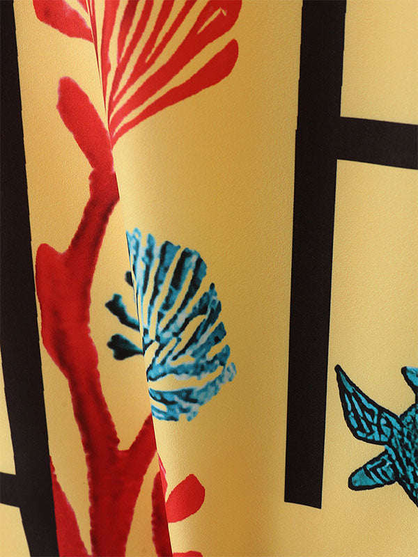 Men's Underwater World Print Loose Pant SKUL21329