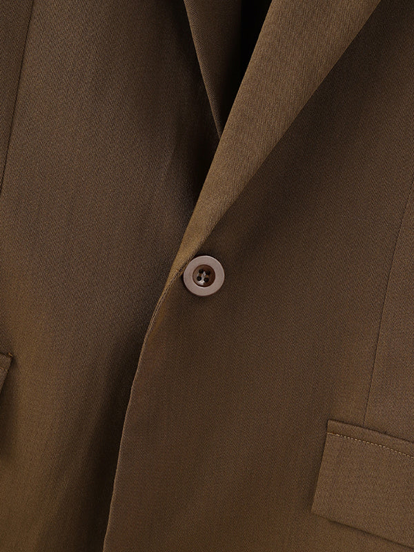 Men's Solid Color Casual Two Pieces Outfit SKUL27319