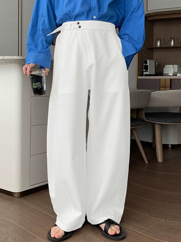 Men's Solid Loose Casual Pant SKUL34229