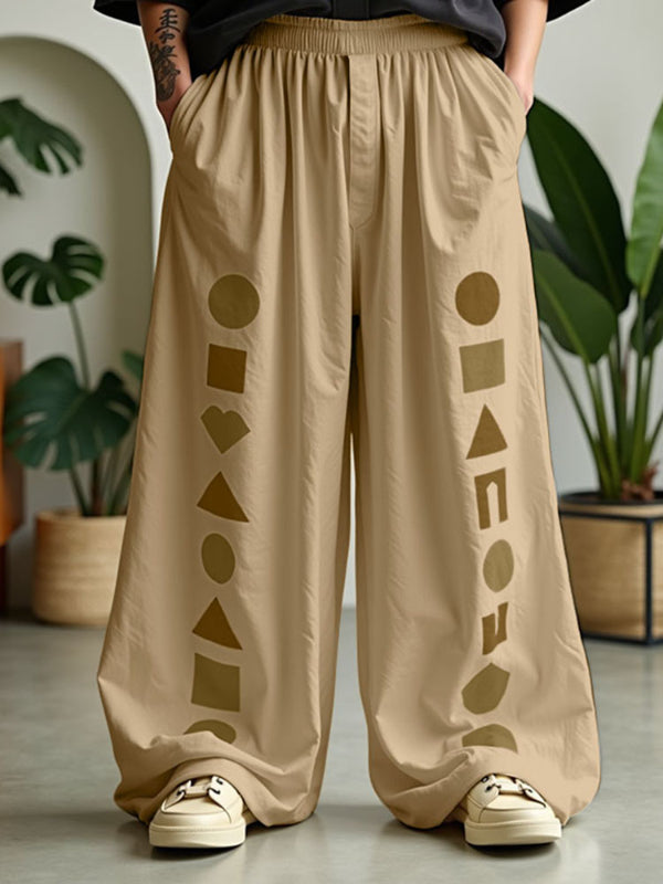 Men's Geometric Print Casual Pant SKUL17024