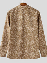 Men's Cut-Out Casual Long Sleeve Blazer SKUL30573