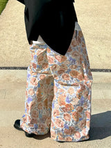 Men's Floral Print Casual Pant SKUL20279