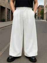 Mens Textured Loose Casual Pant SKUL16836