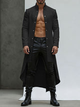 Men's Irregular Hem Long Sleeve Blazer SKUL40289