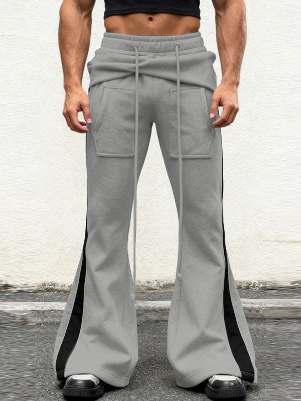 Men's Contrast Drawstring Casual Pant SKUL51258
