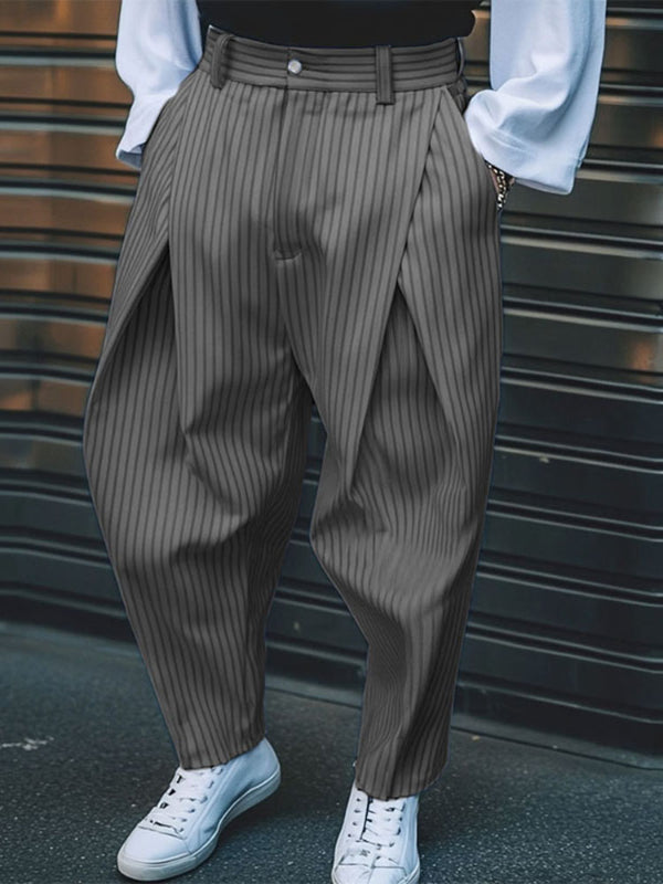 Mens Striped Loose Casual Pant SKUL14178