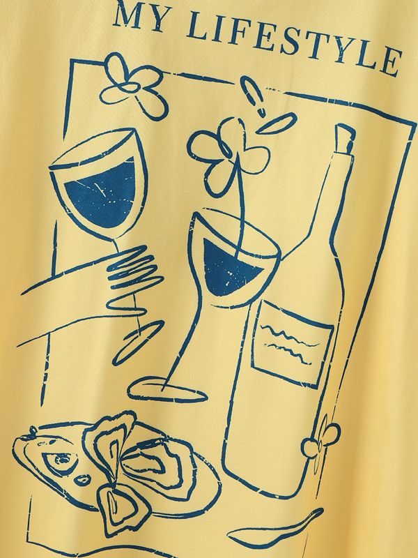 Men's Casual Print Long Sleeve T-shirt SKUL42792