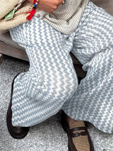 Mens Vacation Style Striped Casual Pant SKUL13897