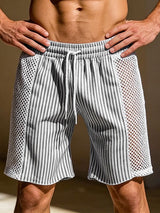 Men's Avant-Garde Vertical Striped Resort Short SKUL63133