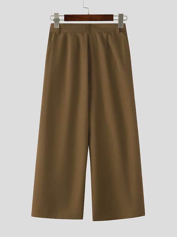 Men's Detachable Butt Flap Patchwork Printed Pant SKUL38973