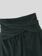 Men's Pleated Cross Texture Pant SKUL29615