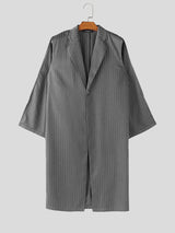 Men's Striped Split Long Sleeve Blazer SKUL22243