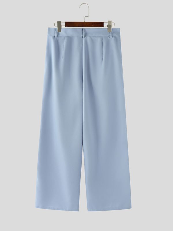 Men's Asymmetric Layered Wide Leg Pant SKUL56120