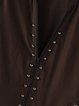 Men's Deconstructed Bead Patchwork Long Sleeve T Shirt SKUL31954