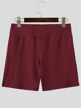Men's Gym Slim Fit High Waist Side Split Short SKUL63657