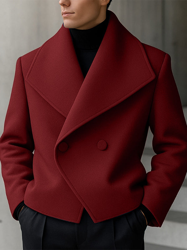 Men's Solid Lapel Casual Long Sleeve Blazer SKUL29765