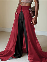 Men's Floor Length Hem Casual Pant SKUL38948