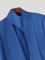 Men's Deconstructed Halter Tie Cutout Jumpsuit SKUL42332