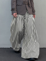 Men's Casual Striped Wide Leg Pant SKUL50055