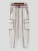 Mens Bold Stripe Color Block Casual Pant SKUL20520