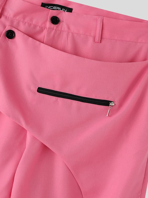 Men's Deconstructed Zipper Long Pant SKUL57246