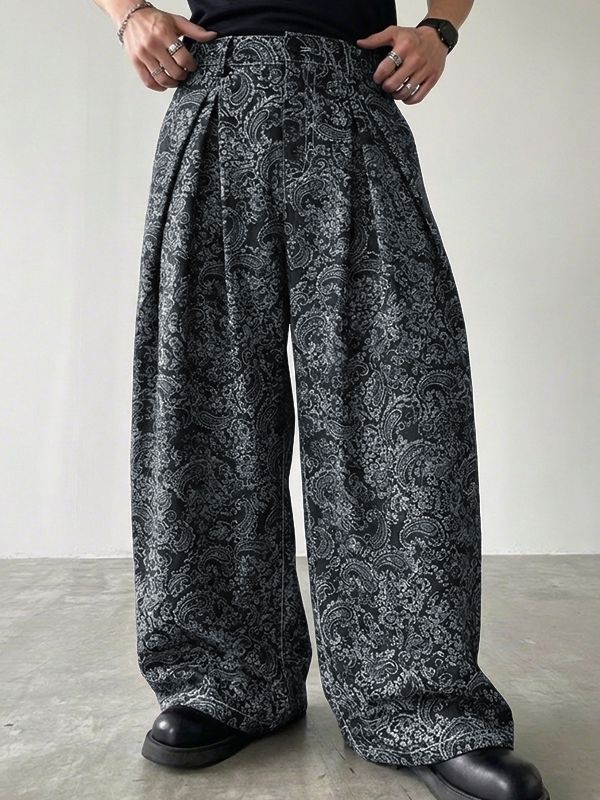 Men's Paisley Print Casual Pant SKUL50522