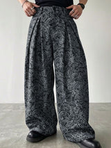 Men's Paisley Print Casual Pant SKUL50522