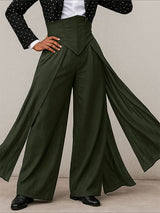 Men's Split Hem High Waist Casual Pant SKUL26179