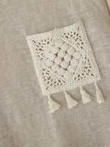 Men's Solid Relaxed Knit Long Sleeve T-Shirt SKUL35259