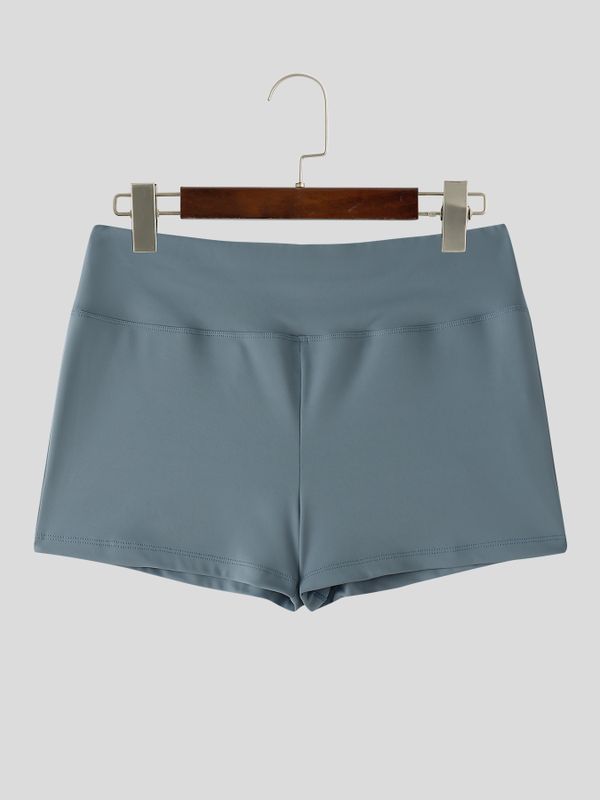 Men's Booty-Shaping High Stretch Scrunch Butt High Waist Cargo Pocket Booty Short SKUL68425
