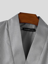 Mens Striped Casual Two Pieces Outfit SKUL08495