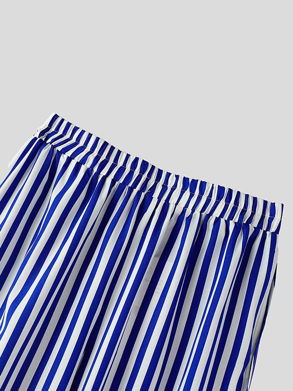 Men's Stripe Contrast Color Casual Pant SKUL50054