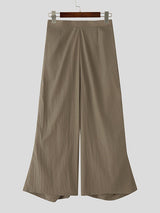 Mens Solid Color Textured Loose Pant SKUL15193